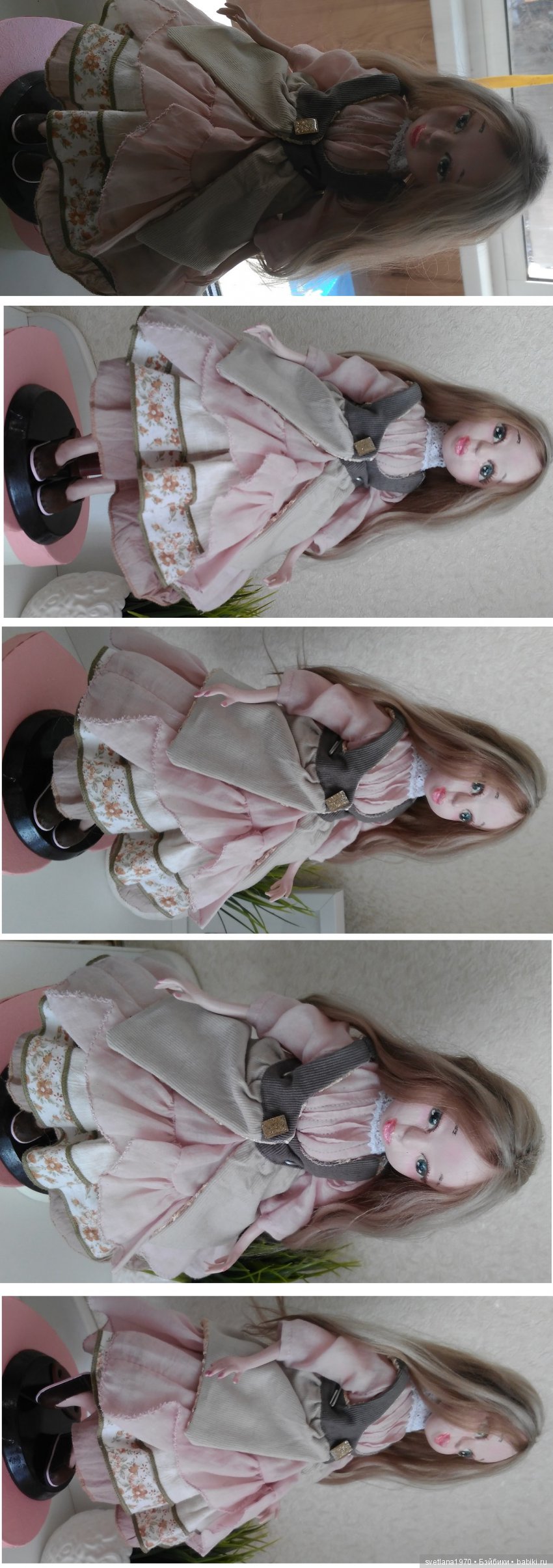 Светлана Гарипова — Текстильные куклы… Мишки Тедди (фото 3)