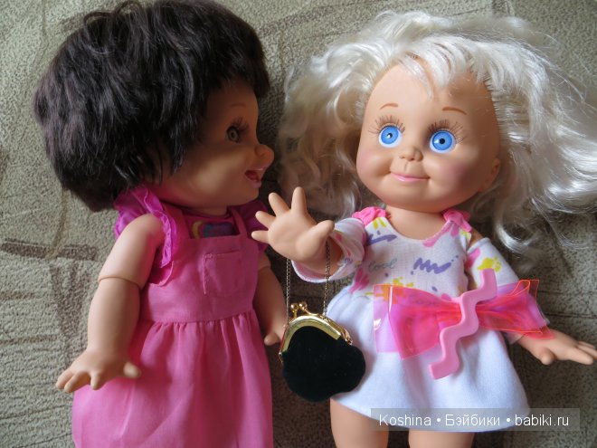 Хейди и Сенди Galoob Baby Face