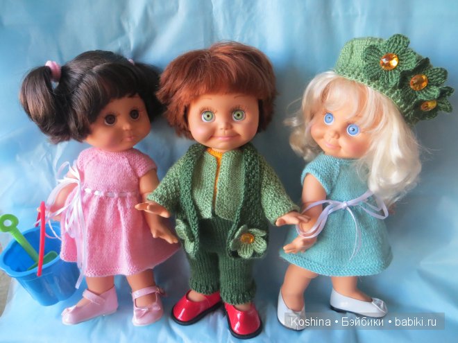 Galoob Baby Face, Сенди и Робин Galoob Baby Face, Сенди и Робин