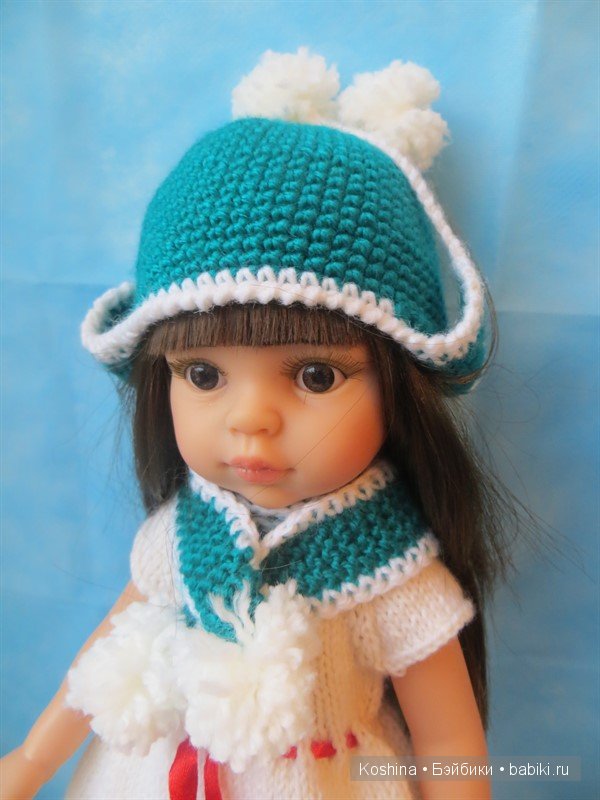 Хвастаемся шапками. Куклы Паола Рейна 32 см (фото 8)