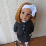 Ханна Gotz, стрижка и новый наряд.