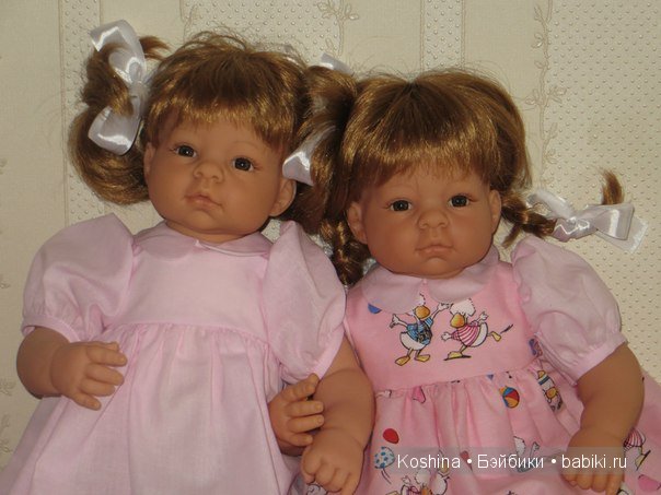 Я сшила платья близнецам Lee Middleton doll (фото 8)