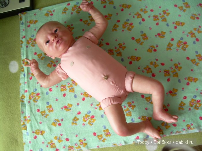 Малыш реборн Пресли... или как мы делали из него "настоящего" малыша