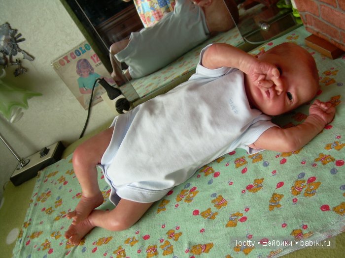 Малыш реборн Пресли... или как мы делали из него "настоящего" малыша (фото 6)
