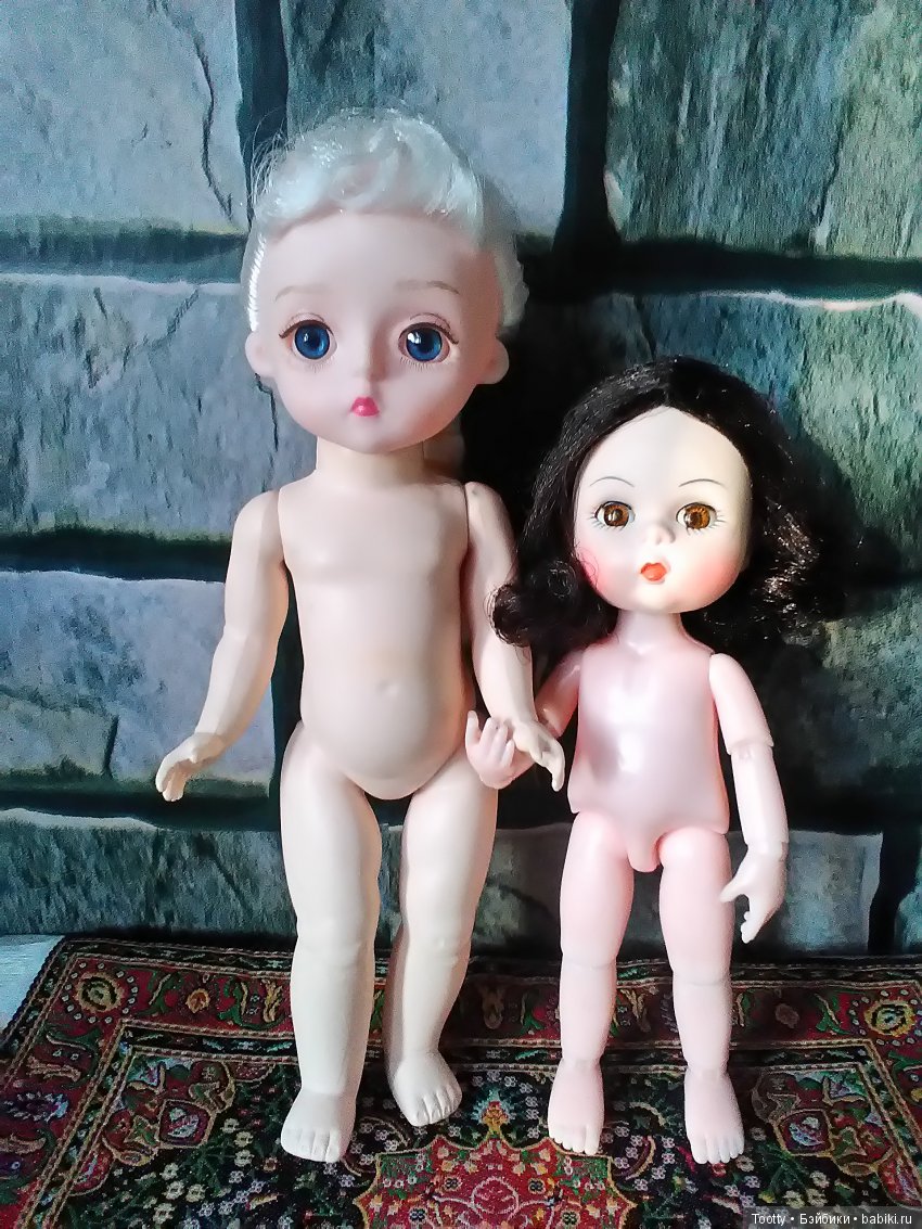 Рождение Козетты — Гибриды шарнирных кукол (не БЖД): подбор тела (фото 5)