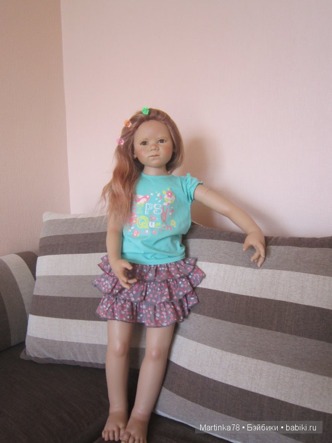 Серьезная и нежная девочка-русалочка Ива (Iva) от Annette Himstedt (фото 4)