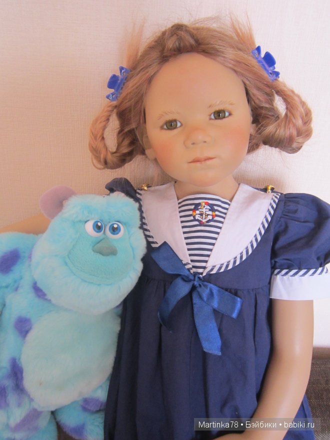 Серьезная и нежная девочка-русалочка Ива (Iva) от Annette Himstedt (фото 6)