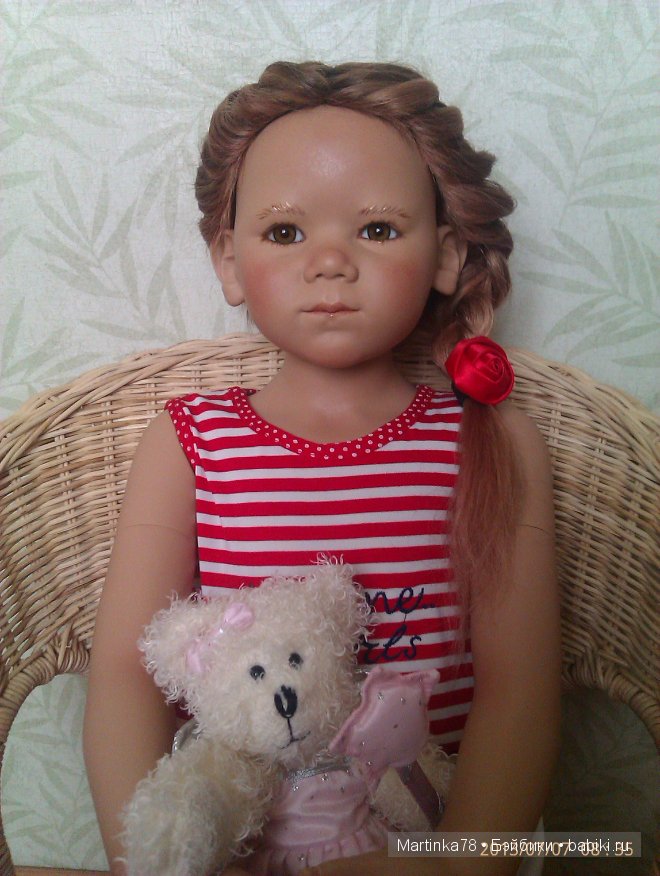 Серьезная и нежная девочка-русалочка Ива (Iva) от Annette Himstedt (фото 9)