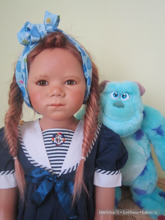 Серьезная и нежная девочка-русалочка Ива (Iva) от Annette Himstedt (фото 5)