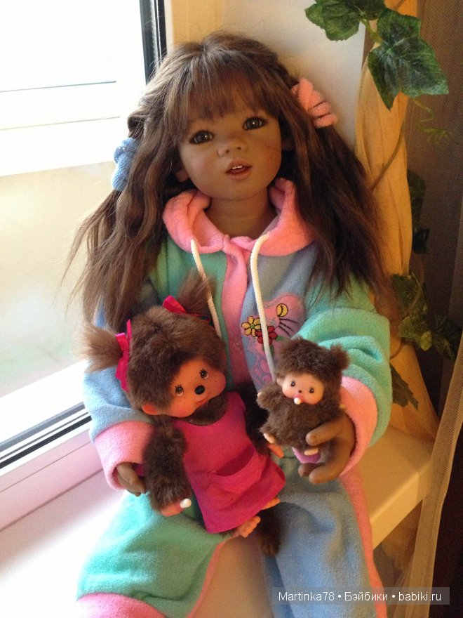 Шоколадная зефирка Мунира (Munira) от Annette Himstedt