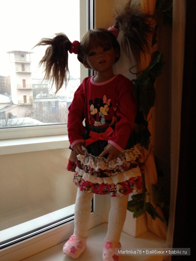 Шоколадная зефирка Мунира (Munira) от Annette Himstedt