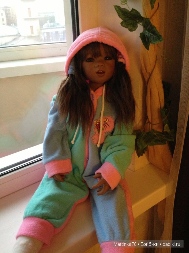 Шоколадная зефирка Мунира (Munira) от Annette Himstedt