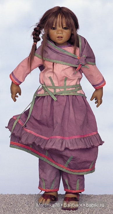 Шоколадная зефирка Мунира (Munira) от Annette Himstedt