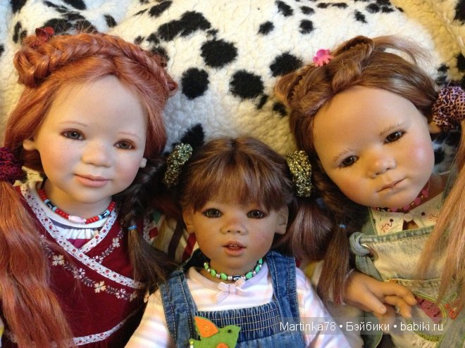 Счастливы вместе! Ива, Ленка и Мунира от Annette Himstedt (фото 7)