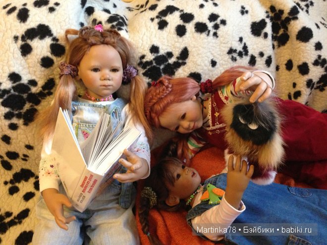 Счастливы вместе! Ива, Ленка и Мунира от Annette Himstedt (фото 3)