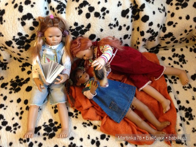 Счастливы вместе! Ива, Ленка и Мунира от Annette Himstedt (фото 4)