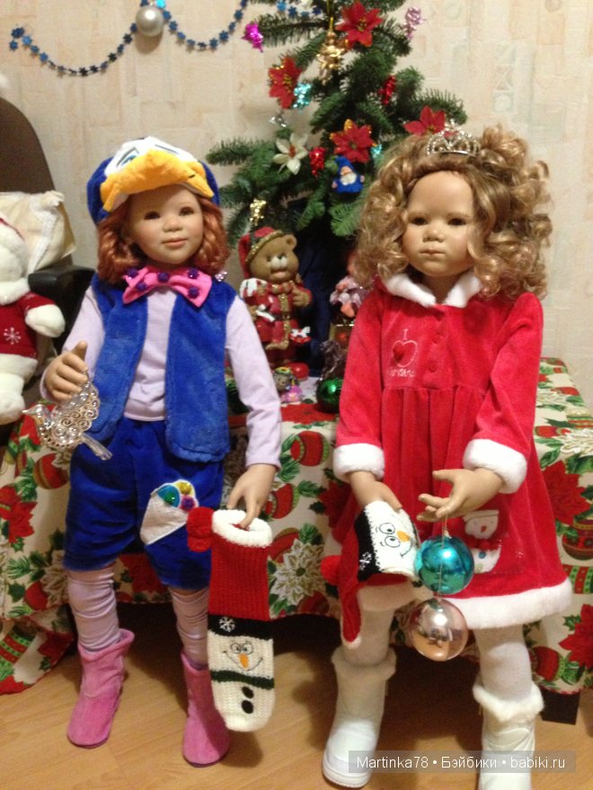 Новый год с девочками от Annette Himstedt (фото 5)