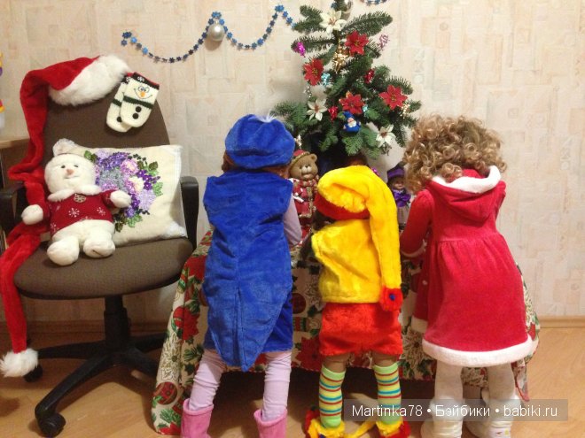 Новый год с девочками от Annette Himstedt