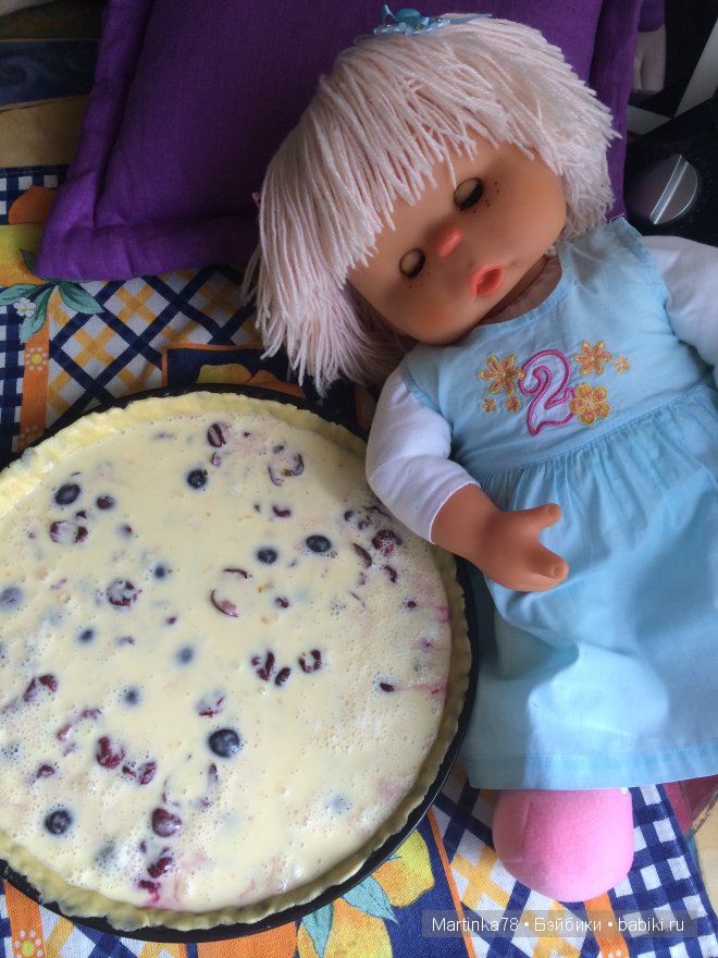 Вишневый пирог "Улыбка Барбарика" - рецепт с пошаговыми фото