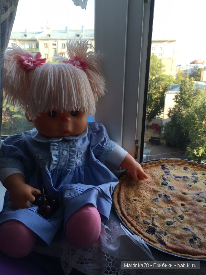 Вишневый пирог "Улыбка Барбарика" - рецепт с пошаговыми фото