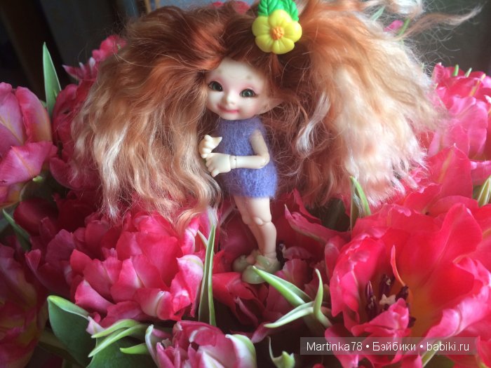 Весна в цветах для крошки Юми (realpuki Pupu) (фото 7)