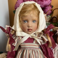 Редкая Ребекка с авторской росписью от Хелен Киш (Helen Kish) и подписью автора Редкая Ребекка с авторской росписью от Хелен Киш (Helen Kish) и подписью автора