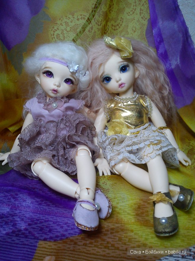 Новое платье для принцессы Little fee Ante and Little fee Luna