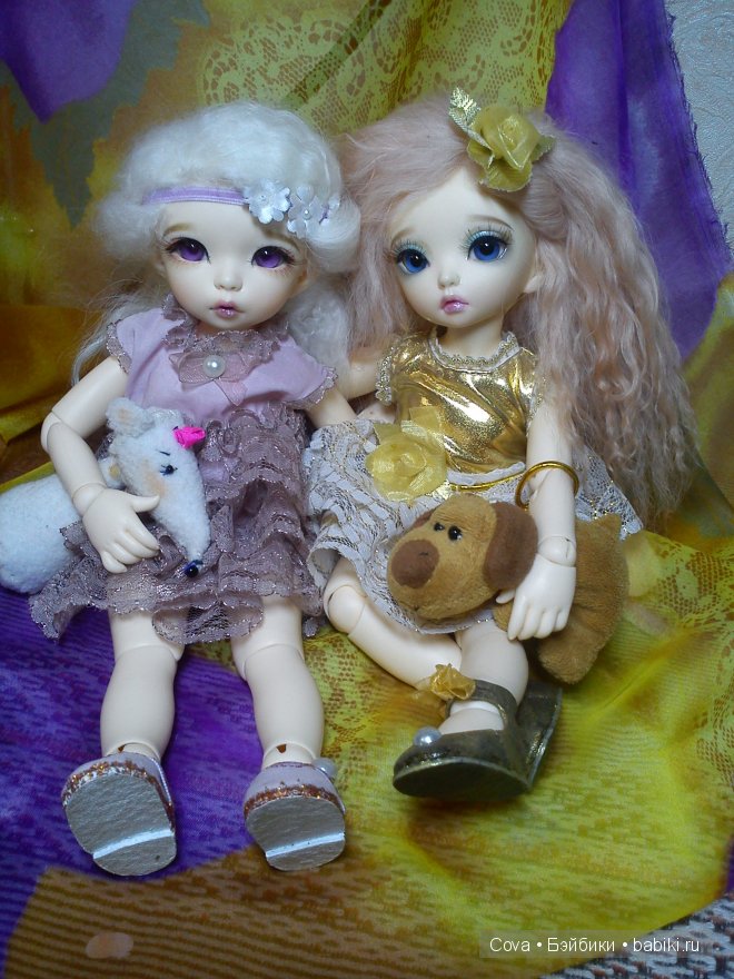 Новое платье для принцессы Little fee Ante and Little fee Luna