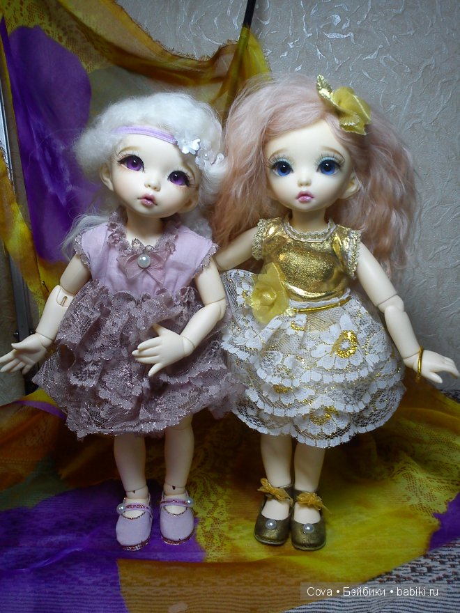 Новое платье для принцессы Little fee Ante and Little fee Luna