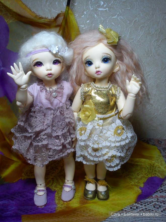 Новое платье для принцессы Little fee Ante and Little fee Luna