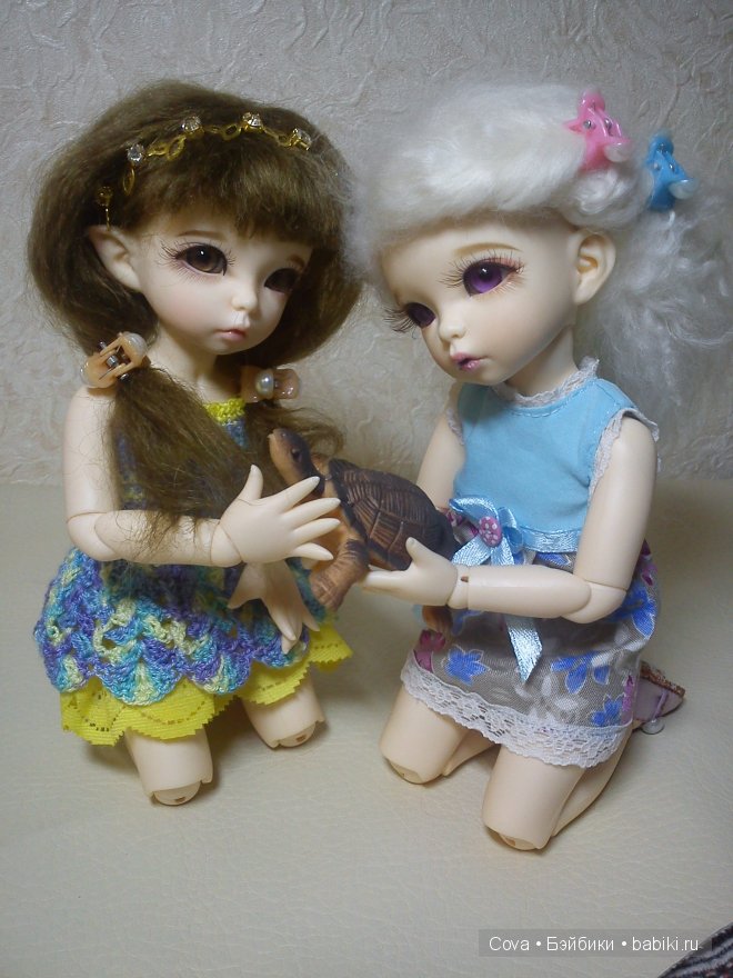 Приезд долгожданного друга. Little fee Luna, Little fee Ante and Little fee Ante Alf (фото 4)
