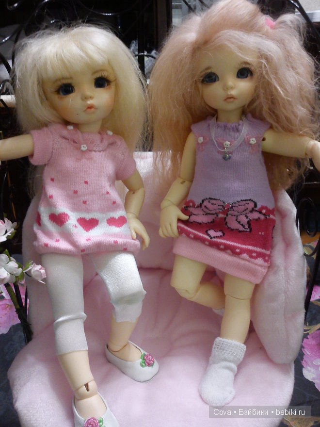 Наши вязаные штучки и парички БЖД