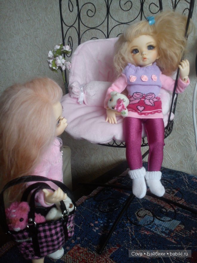 Пасхальная прогулка-гостилка. Куклы БЖД (фото 4)