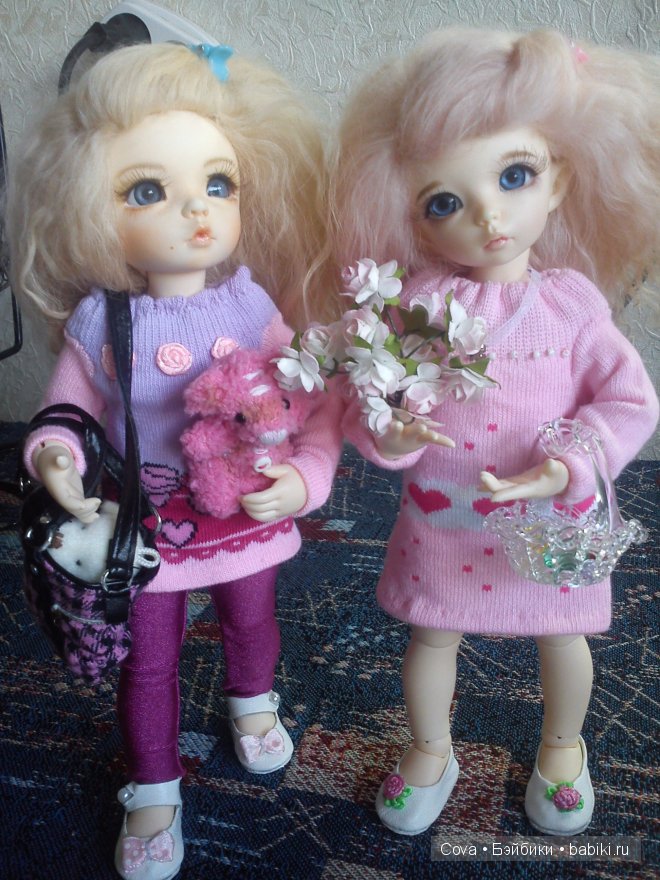 Пасхальная прогулка-гостилка. Куклы БЖД (фото 8)