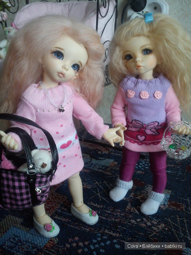 Пасхальная прогулка-гостилка. Куклы БЖД (фото 5)