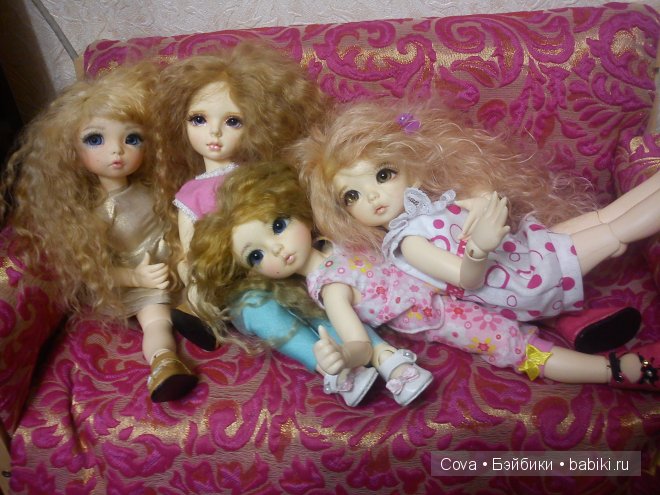 Примеряем новые парички и знакомимся дальше... Куклы BJD
