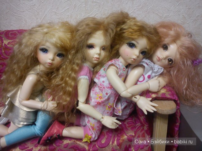 Примеряем новые парички и знакомимся дальше... Куклы BJD