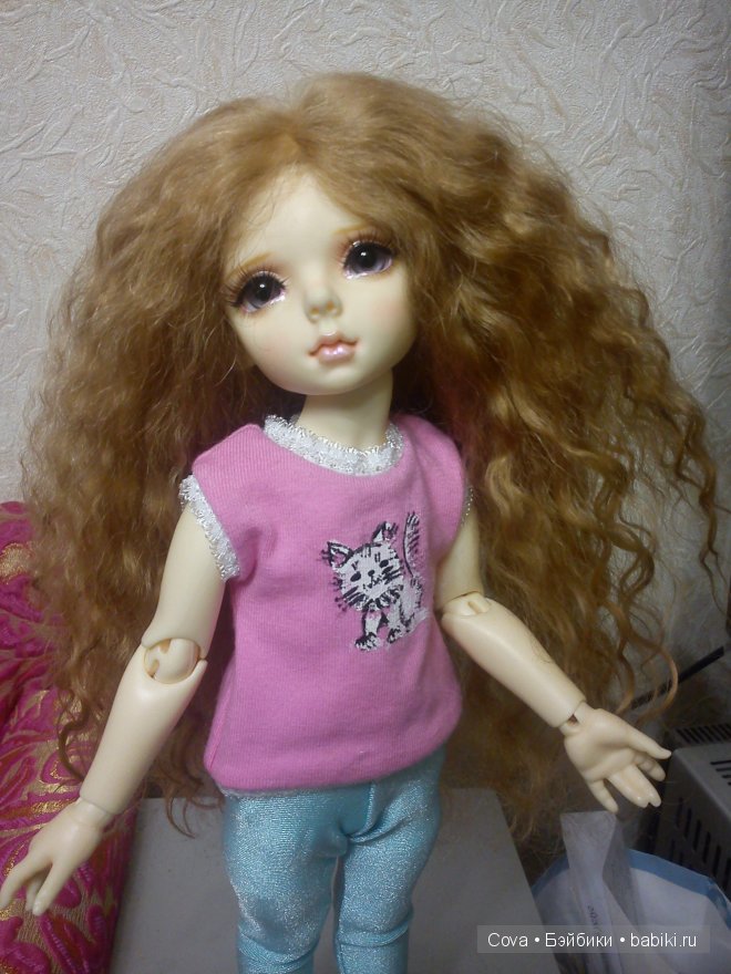 Примеряем новые парички и знакомимся дальше... Куклы BJD (фото 9)