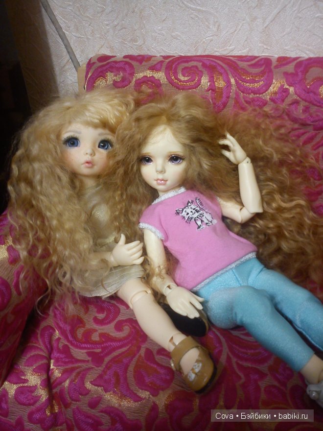 Примеряем новые парички и знакомимся дальше... Куклы BJD