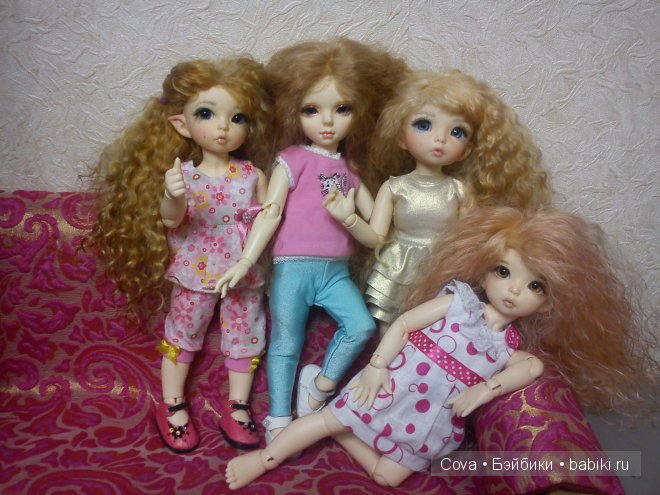 Примеряем новые парички и знакомимся дальше... Куклы BJD (фото 10)
