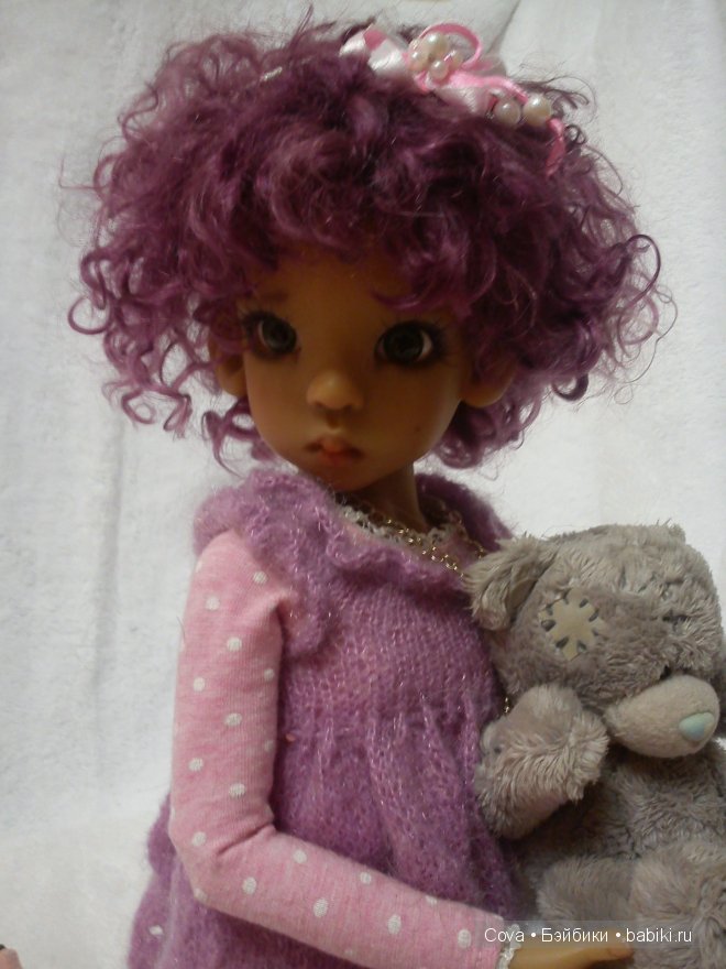 Моя галерея последних творений. Парички для кукол BJD, Кайе Виггс (фото 6)