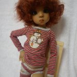 Полосатый рейс. Модель - Лайла Кайе Виггс