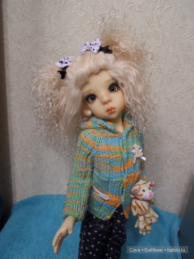 Новые смелые модели кукольных паричков - "в жизнь"