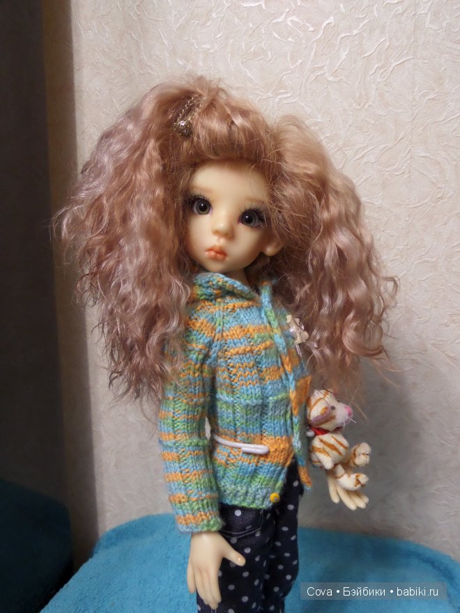 Новые смелые модели кукольных паричков - "в жизнь"