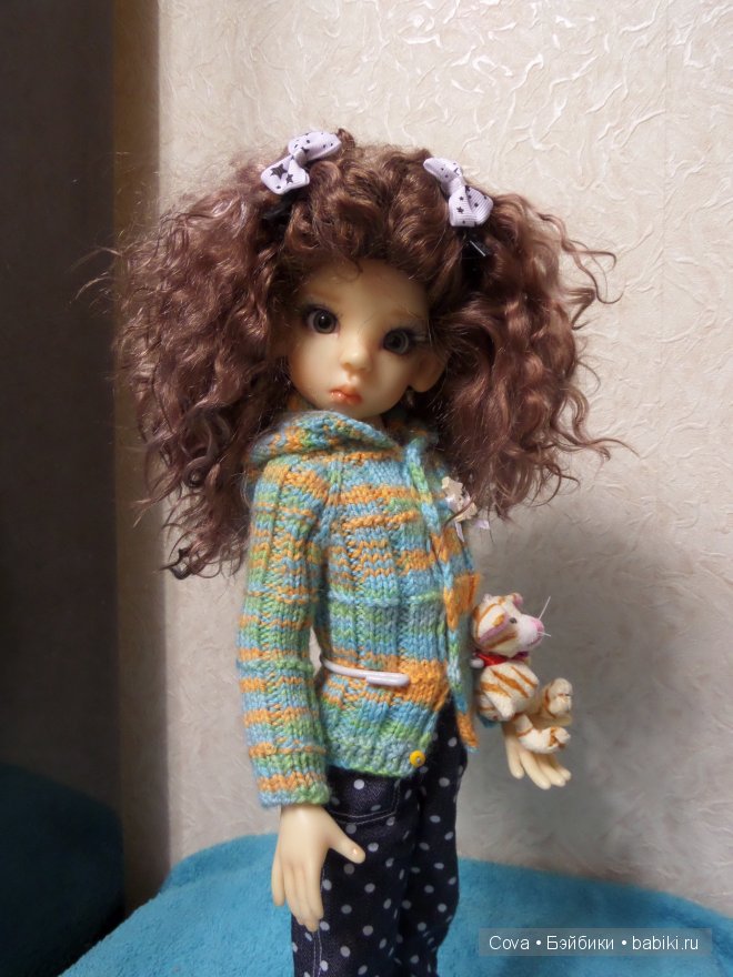 Новые смелые модели кукольных паричков - "в жизнь"