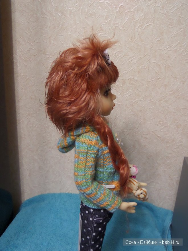 Новые смелые модели кукольных паричков - "в жизнь"