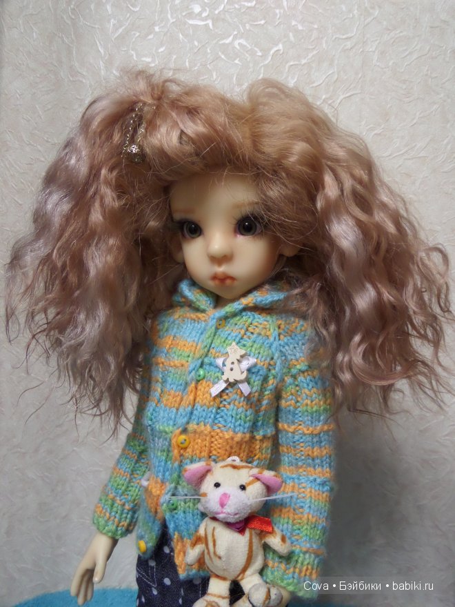 Новые смелые модели кукольных паричков - "в жизнь"