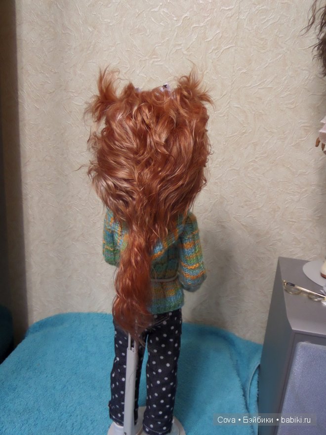 Новые смелые модели кукольных паричков - "в жизнь"