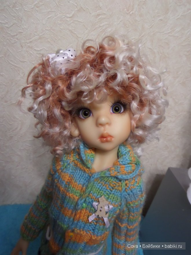 Новые смелые модели кукольных паричков - "в жизнь"