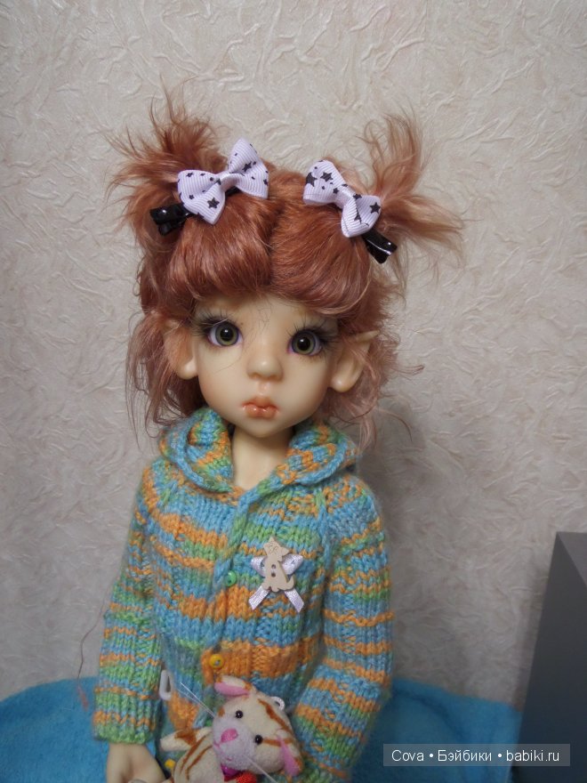 Новые смелые модели кукольных паричков - "в жизнь"